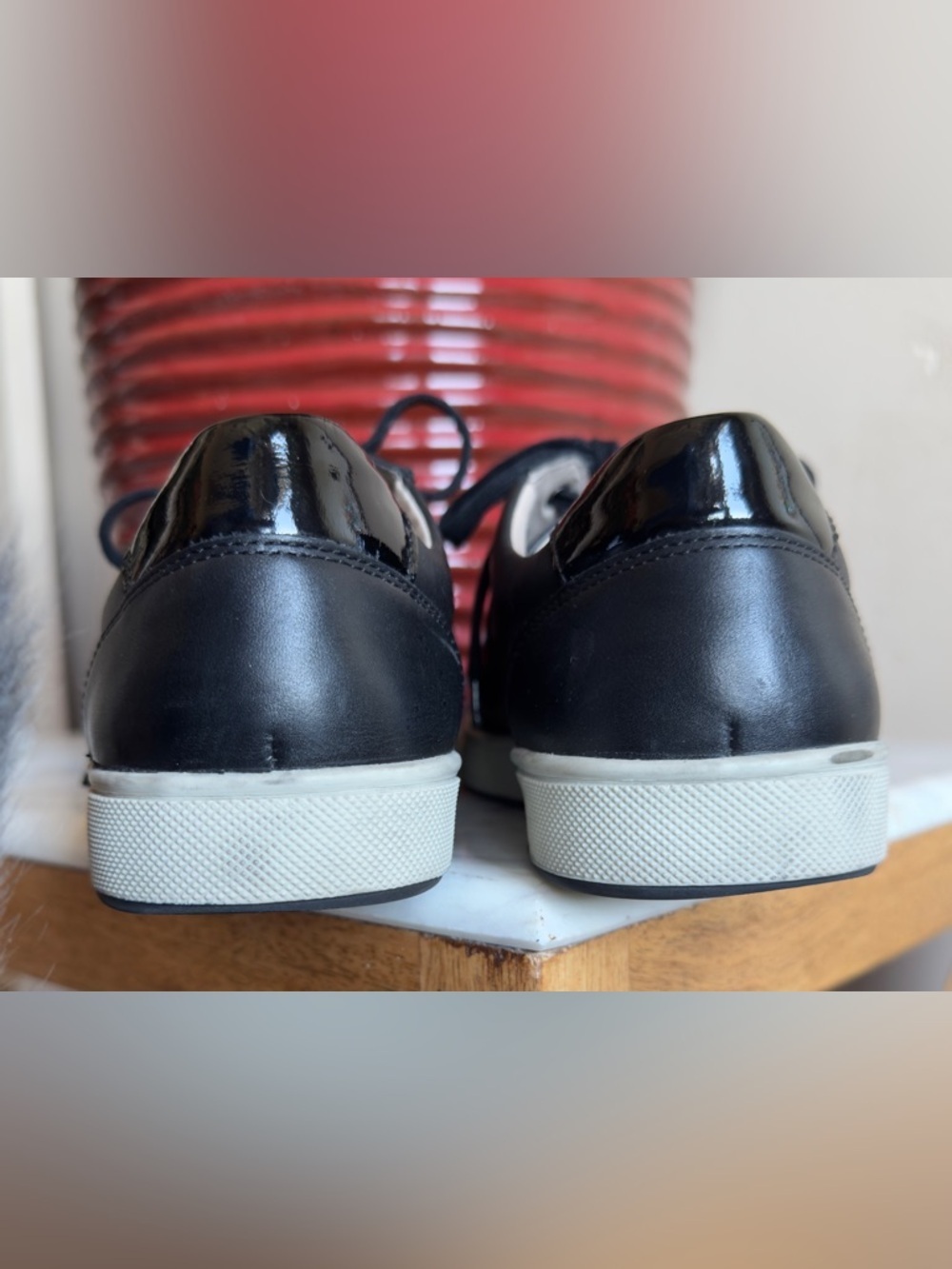 Mephisto Nikita Sneakers Women’s 8.5 Black Nubuck Leather Zip/Lace Comfort - Picture 11 of 12